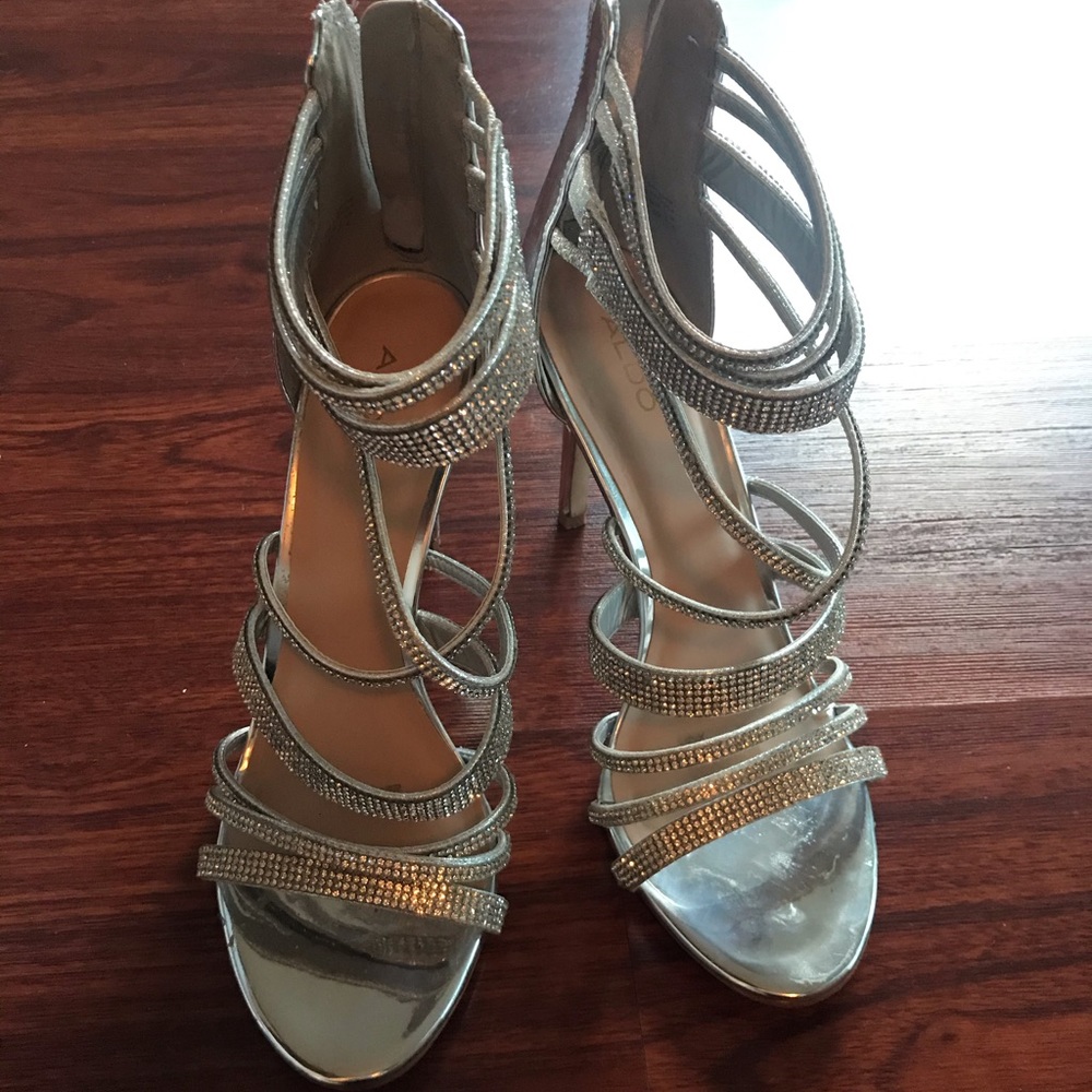 Aldo Silver heels